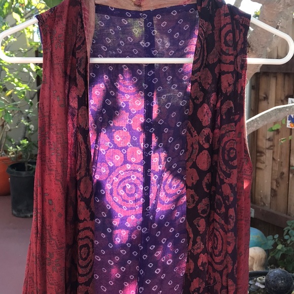 Sleeveless wrap duster - Picture 4 of 5